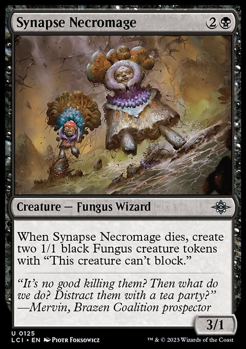Synapse Necromage, The Lost Caverns of Ixalan #125, Magic: The Gathering card