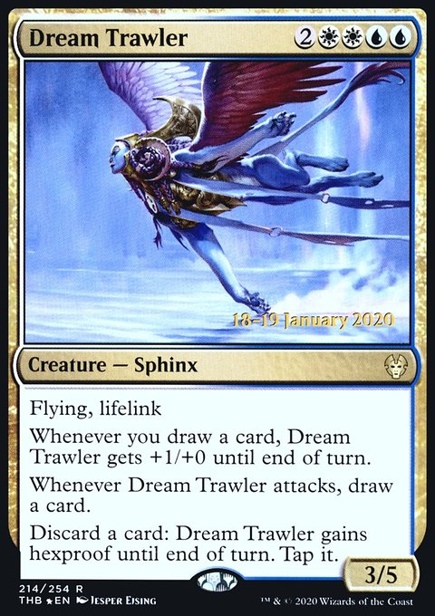 Dream Trawler, Theros Beyond Death Promos #214s, Magic: The Gathering card