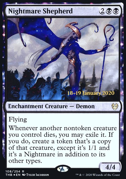 Nightmare Shepherd, Theros Beyond Death Promos #108s, Magic: The Gathering card