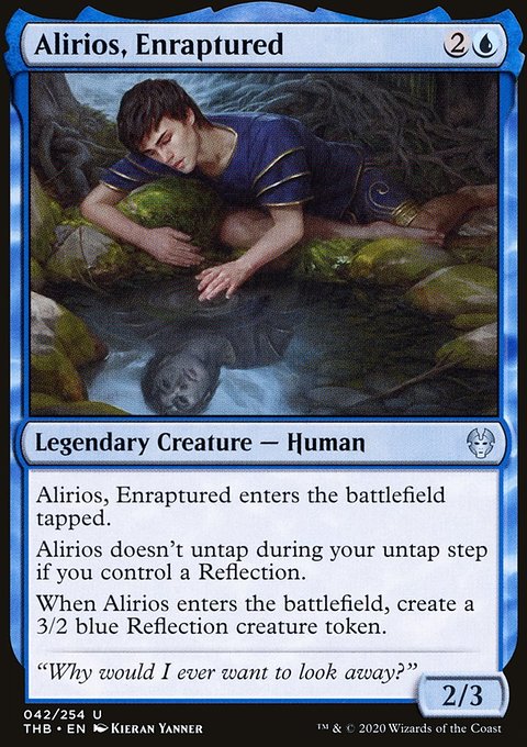 Alirios, Enraptured, Theros Beyond Death #42, Magic: The Gathering card