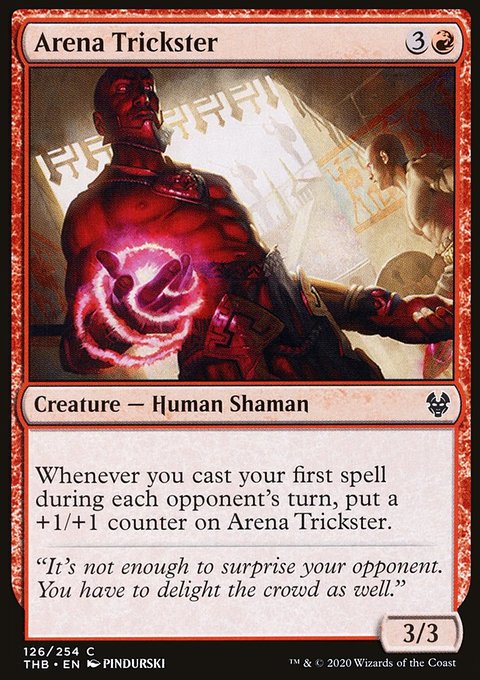 Arena Trickster, Theros Beyond Death #126, Magic: The Gathering card