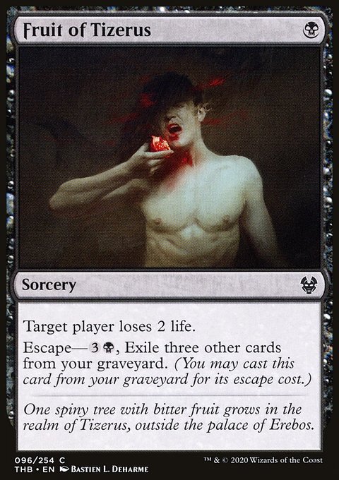 Fruit of Tizerus, Theros Beyond Death #96, Magic: The Gathering card