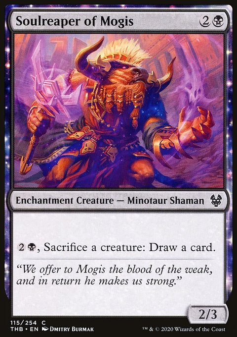Soulreaper of Mogis, Theros Beyond Death #115, Magic: The Gathering card