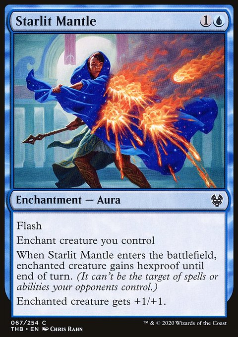 Starlit Mantle, Theros Beyond Death #67, Magic: The Gathering card