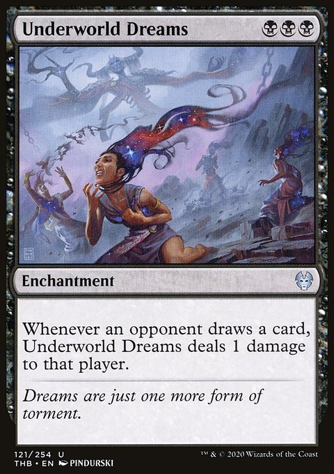 Underworld Dreams, Theros Beyond Death #121, Magic: The Gathering card