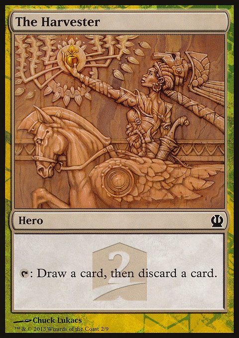 The Harvester, Theros Hero's Path #2, Magic: The Gathering card