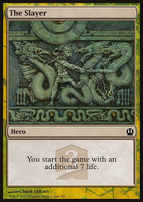 The Slayer, Theros Hero's Path #3, Magic: The Gathering card