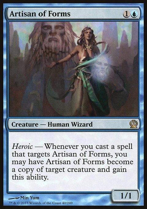 Artisan of Forms, Theros #40, Magic: The Gathering card