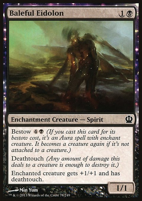 Baleful Eidolon, Theros #78, Magic: The Gathering card