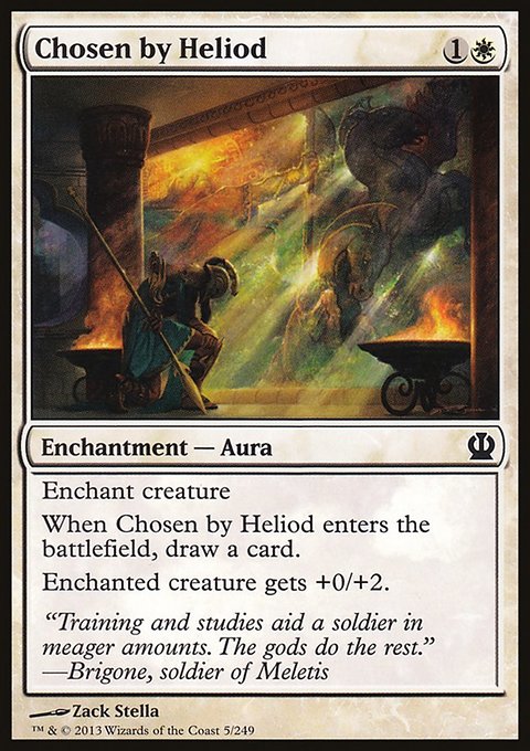 Chosen by Heliod, Theros #5, Magic: The Gathering card