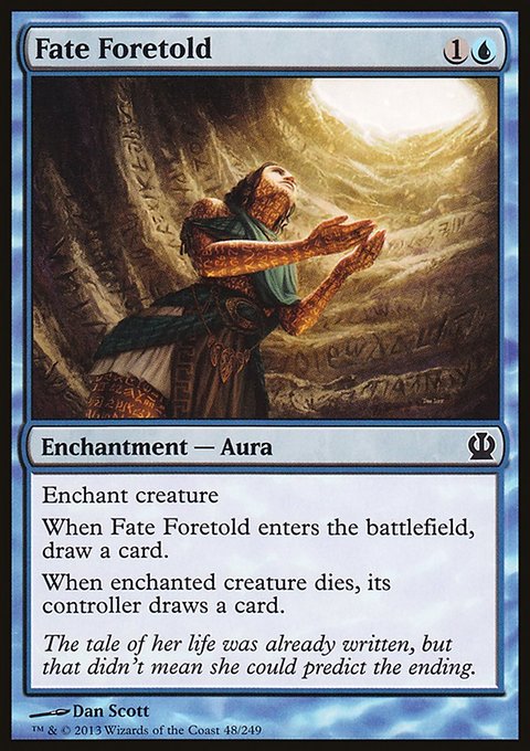Fate Foretold, Theros #48, Magic: The Gathering card
