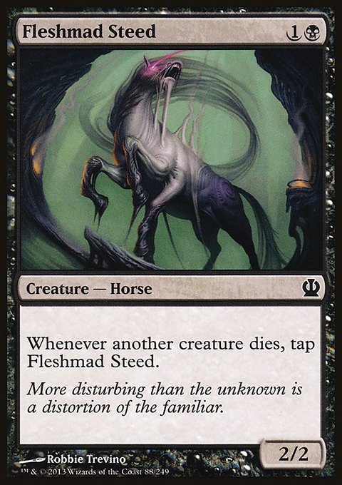 Fleshmad Steed, Theros #88, Magic: The Gathering card