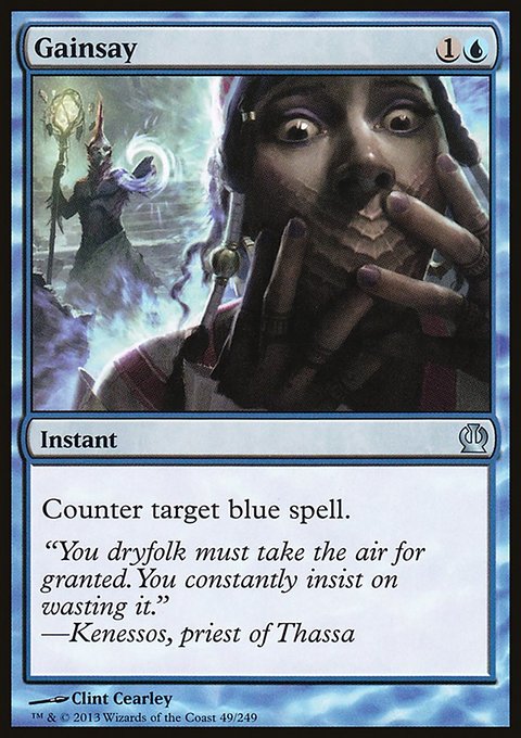 Gainsay, Theros #49, Magic: The Gathering card