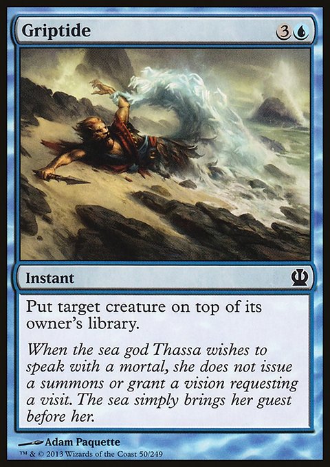 Griptide, Theros #50, Magic: The Gathering card
