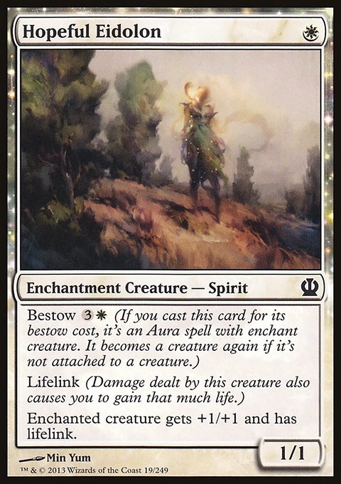 Hopeful Eidolon, Theros #19, Magic: The Gathering card