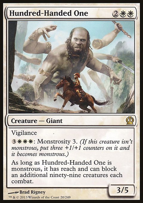 Hundred-Handed One, Theros #20, Magic: The Gathering card