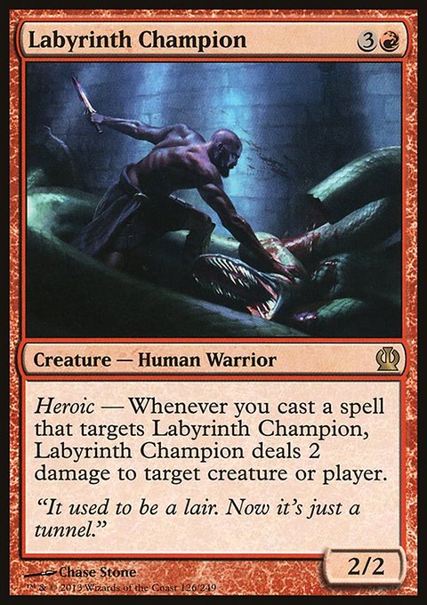 Labyrinth Champion, Theros #126, Magic: The Gathering card