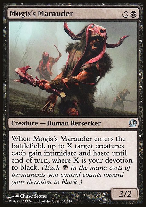 Mogis's Marauder, Theros #97, Magic: The Gathering card