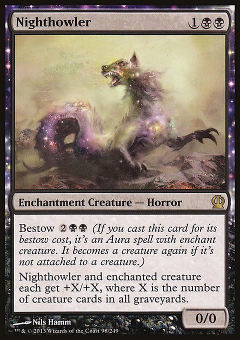 Nighthowler, Theros #98, Magic: The Gathering card