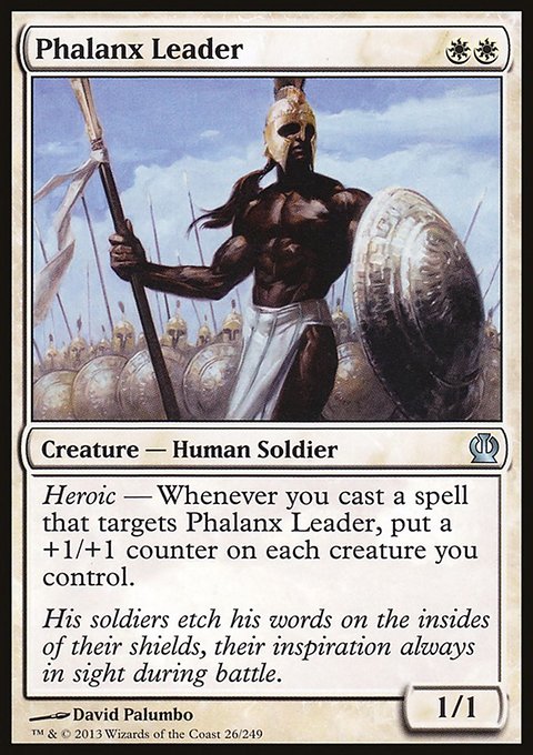 Phalanx Leader, Theros #26, Magic: The Gathering card