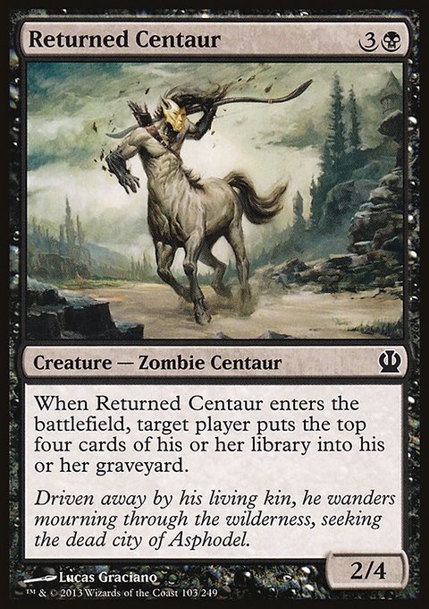 Returned Centaur, Theros #103, Magic: The Gathering card