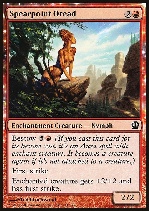 Spearpoint Oread, Theros #141, Magic: The Gathering card