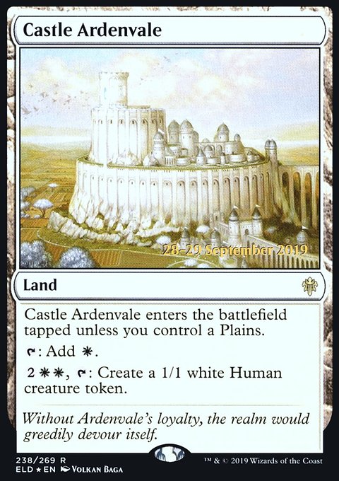 Castle Ardenvale, Throne of Eldraine Promos #238s, Magic: The Gathering card