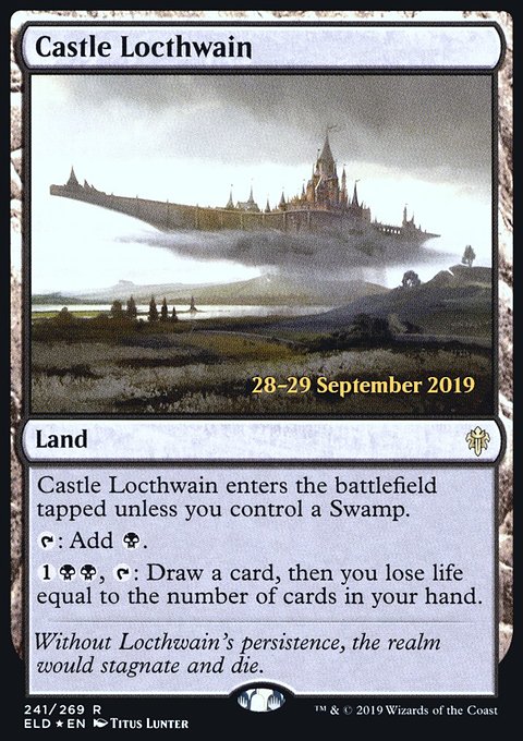 Castle Locthwain, Throne of Eldraine Promos #241s, Magic: The Gathering card