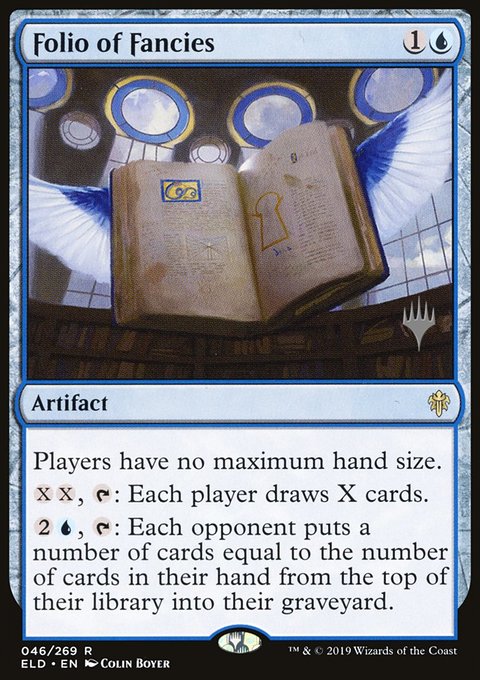 Folio of Fancies, Throne of Eldraine Promos #46p, Magic: The Gathering card
