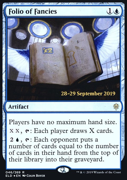 Folio of Fancies, Throne of Eldraine Promos #46s, Magic: The Gathering card