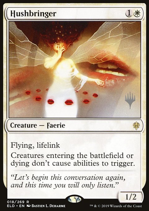 Hushbringer, Throne of Eldraine Promos #18p, Magic: The Gathering card