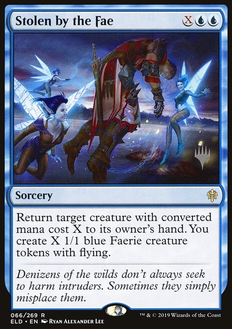 Stolen by the Fae, Throne of Eldraine Promos #66p, Magic: The Gathering card