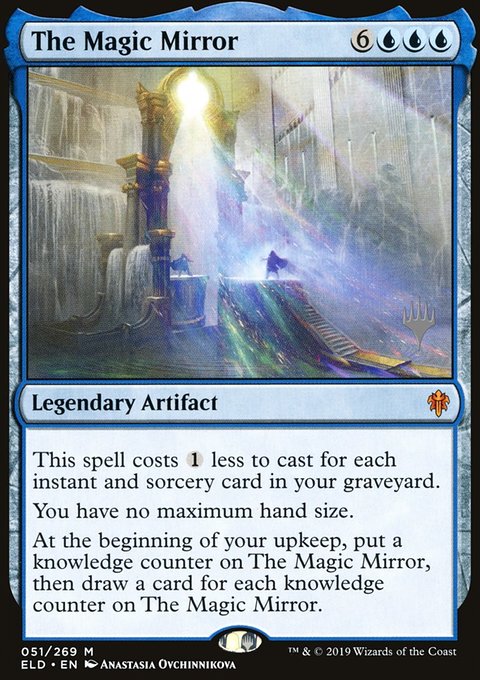 The Magic Mirror, Throne of Eldraine Promos #51p, Magic: The Gathering card