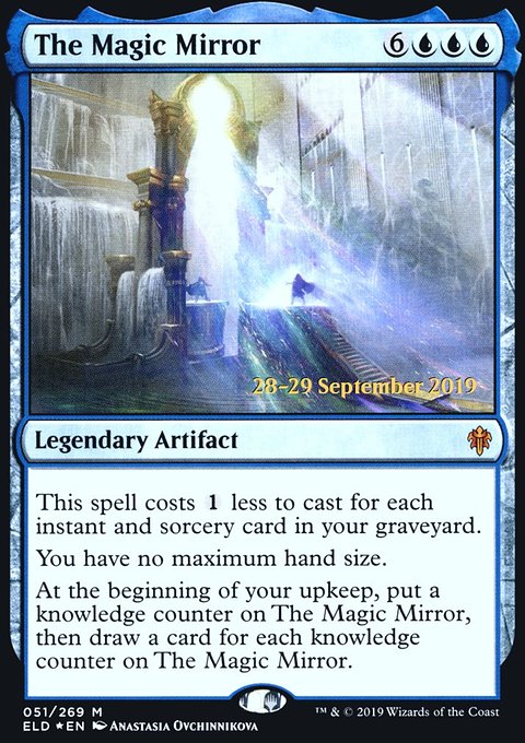 The Magic Mirror, Throne of Eldraine Promos #51s, Magic: The Gathering card