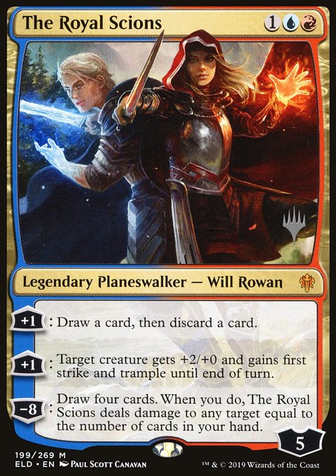 The Royal Scions, Throne of Eldraine Promos #199p, Magic: The Gathering card