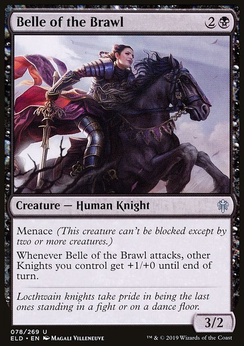 Belle of the Brawl, Throne of Eldraine #78, Magic: The Gathering card