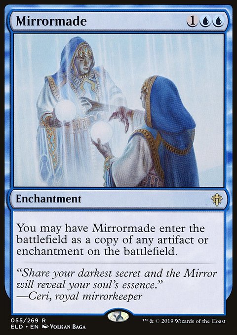 Mirrormade, Throne of Eldraine #55, Magic: The Gathering card