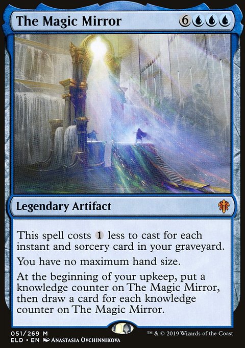 The Magic Mirror, Throne of Eldraine #51, Magic: The Gathering card