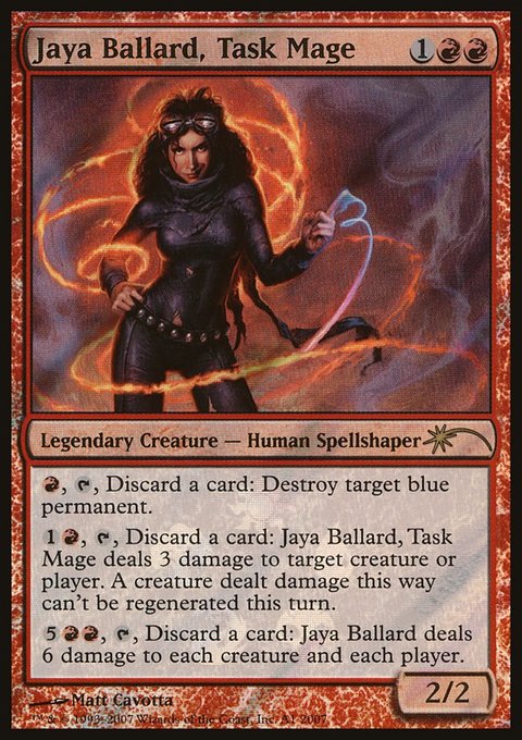 Jaya Ballard, Task Mage, Time Spiral Promos #A1, Magic: The Gathering card