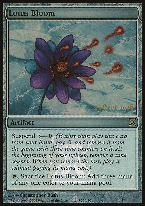 Lotus Bloom, Time Spiral Promos #259★, Magic: The Gathering card