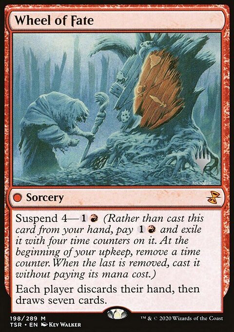 Wheel of Fate, Time Spiral Remastered Promos #198p, Magic: The Gathering card