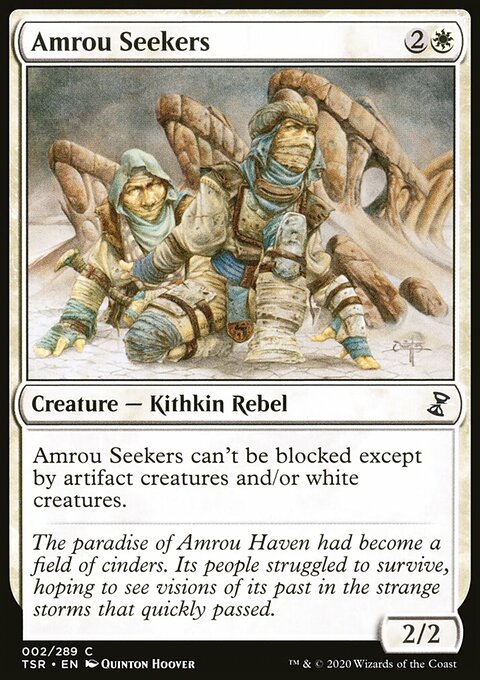 Amrou Seekers, Time Spiral Remastered #2, Magic: The Gathering card