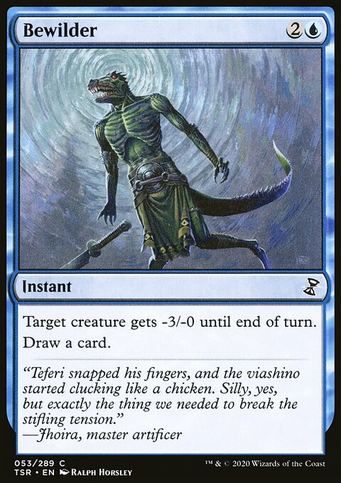 Bewilder, Time Spiral Remastered #53, Magic: The Gathering card