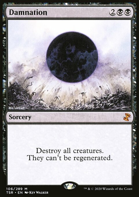 Damnation, Time Spiral Remastered #106, Magic: The Gathering card