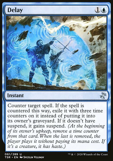 Delay, Time Spiral Remastered #61, Magic: The Gathering card