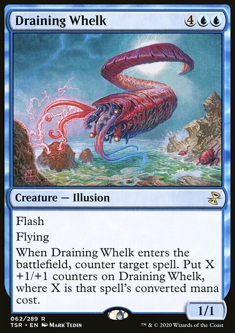 Draining Whelk, Time Spiral Remastered #62, Magic: The Gathering card