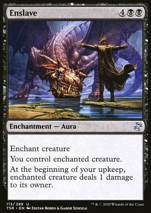 Enslave, Time Spiral Remastered #113, Magic: The Gathering card