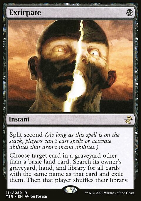 Extirpate, Time Spiral Remastered #114, Magic: The Gathering card