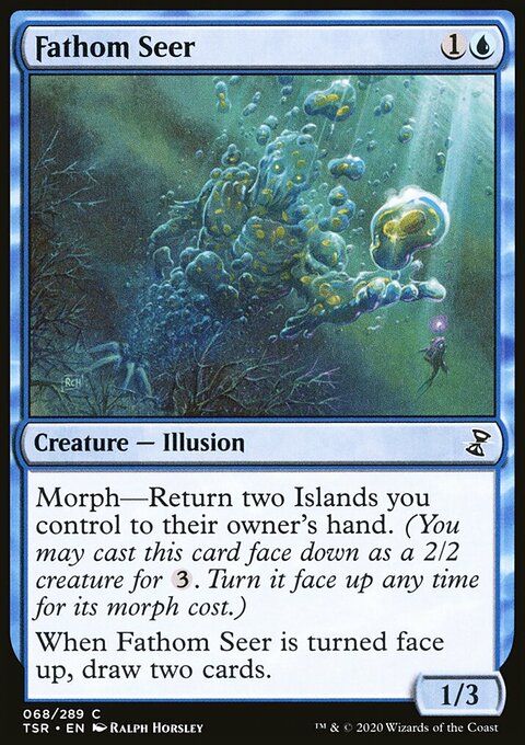 Fathom Seer, Time Spiral Remastered #68, Magic: The Gathering card