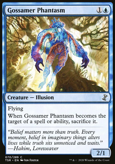 Gossamer Phantasm, Time Spiral Remastered #70, Magic: The Gathering card